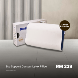 Eco Support Contour Latex Pillow
